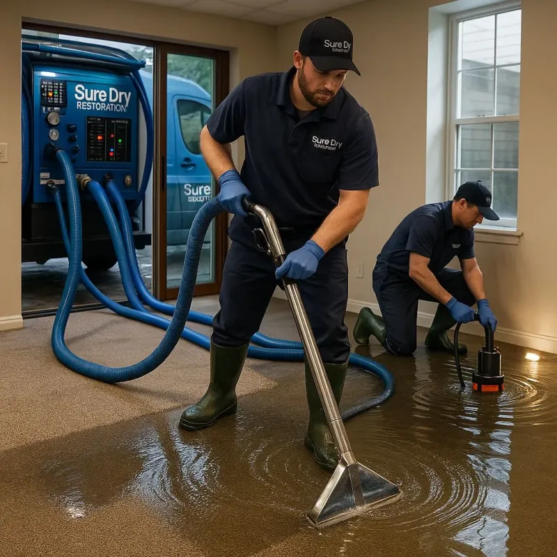 Water Extraction and Removal process in Sparks, GA